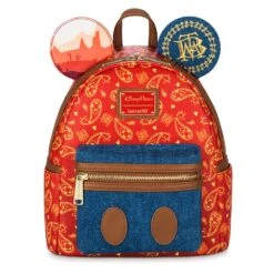 Disney Parks Loungefly Mini Backpack - Mickey Main Attraction Big Thunder Mountain Railroad