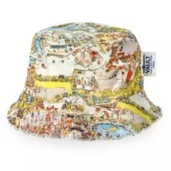 Disney Reversible Bucket Hat For Adults - Walt Disney World Map -Disney 98079202