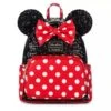 Disney Parks Loungefly Mini Backpack - Minnie Mouse - Sequined