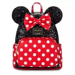 Disney Parks Loungefly Mini Backpack - Minnie Mouse - Sequined
