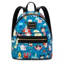 Disney Parks Loungefly Mini Backpack - Chibi Disney Characters