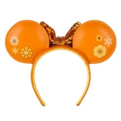 Disney Minnie Ear Headband - 2023 Epcot Flower And Garden Orange Bird 4 Disney Minnie Ear Headband - 2023 Epcot Flower And Garden Orange Bird -Disney 99295s2