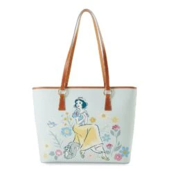 Disney Dooney And Bourke - Epcot Flower And Garden Snow White Tote -Disney 99546s2