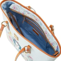 Disney Dooney And Bourke - Epcot Flower And Garden Snow White Tote -Disney 99546s3