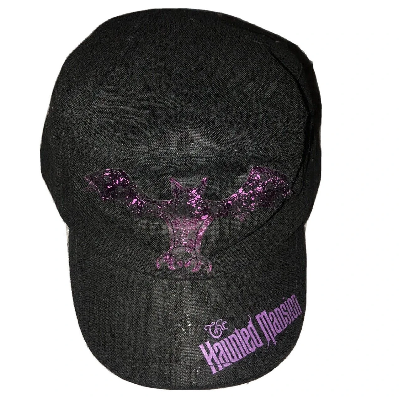 Disney Hat - Painter's Cap - The Haunted Mansion - Bat 1 Disney Hat - Painter's Cap - The Haunted Mansion - Bat