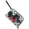 Disney Wristlet Wallet - Minnie Mouse Bows Polka Dots