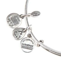 Disney Alex And Ani Bracelet - Cinderella Silhouette - Silver RETIRED -Disney AlexAni3Silver