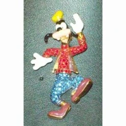 Disney Swarovski Pin - Goofy - Body